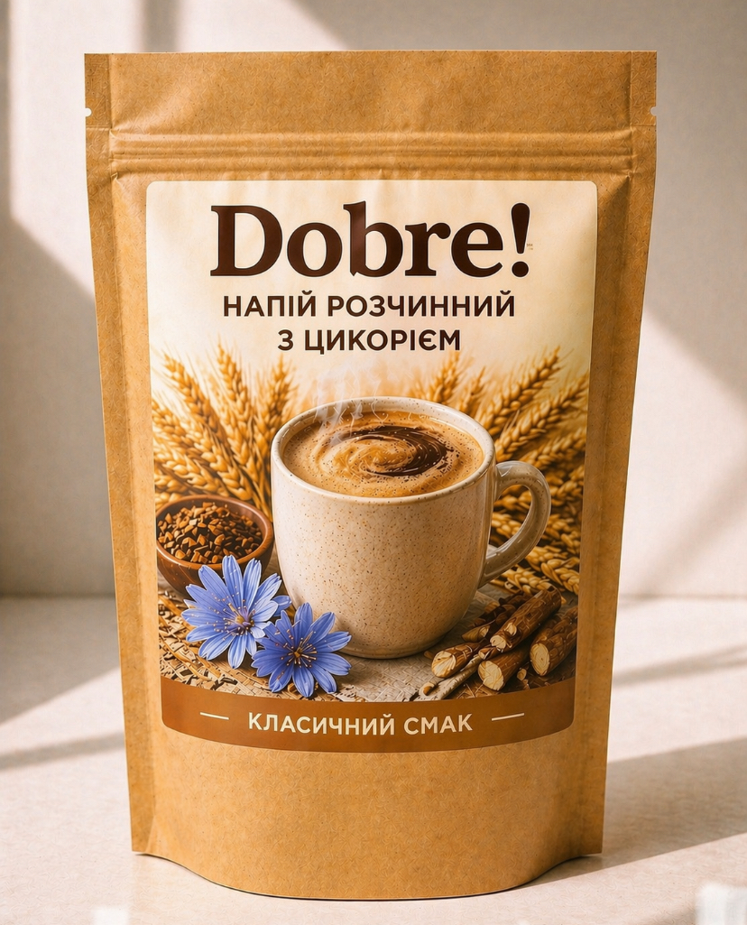 Напій розчинний з цикорієм ТМ DOBRE!, 1 кг